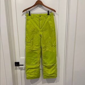 Columbia Kid’s Green Snow Pants